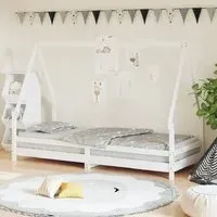 Narva Single Daybed - White, Pine Wood