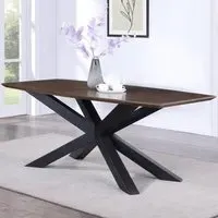 Narva Small Rectangular Dining Table - Walnut