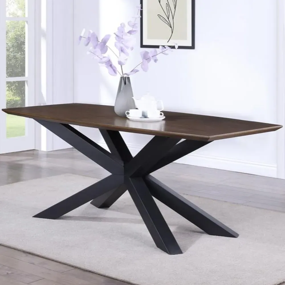 Narva Small Rectangular Dining Table - Walnut