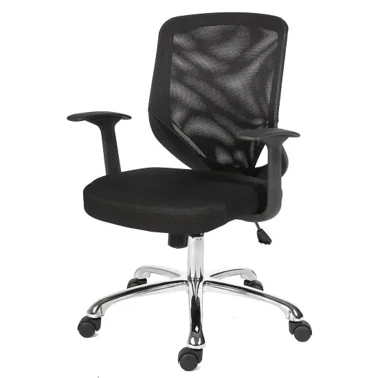 Nashua Fabric Office Chair with Gas Lift - Black image