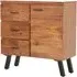 Nashua Wooden Sideboard with 1 Door 3 Drawers - Natural, Acacia