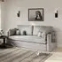 Nashville 3-Seater Sofa - Light Grey, Linen