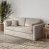 Nashville 3-Seater Sofa - Stone, Linen