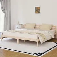 Nastia Super King Size Day Bed Frame - Natural, Pinewood