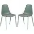 Naxos Dining Chairs - Sage, Metal