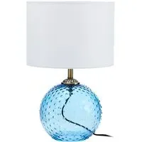 Naxos Globe Table Lamp - White, Glass