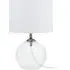 Naxos Globe Table Lamp - White, Glass