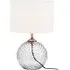 Naxos Globe Table Lamp - White, Glass