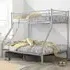 Neasa Metal Bunk Bed - Silver