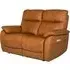 Neci 2-Seater Electric Recliner Sofa - Tan, Leather