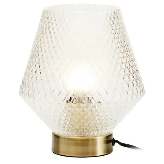 Nelson Table Lamp - Clear, Glass