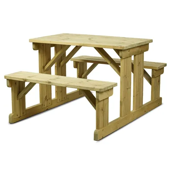Nentwich 8-Seater Walk-In Dining Set - Natural, Timber