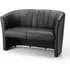 Neo Twin Tub Chair - Black, Bonded Leather