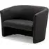 Neo Twin Tub Chair - Black, Fabric