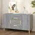 Neola Sideboard with 2 Doors 2 Drawers - Grey Sonoma Oak