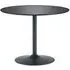 Nephi Large Round Dining Table - Black