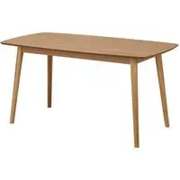 Nephi Rectangular Dining Table - Oak