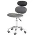 Netoca Office Chair with Chrome Base - Black, PU Leather