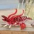Newark Glass Lobster Sculpture - Red