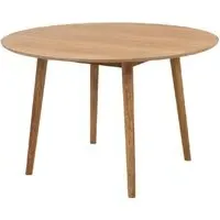 Newhall Round Dining Table - Oak