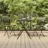 Newkirk 3 Piece Folding Bistro Set - Grey, Poly Rattan
