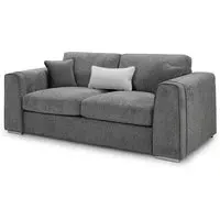 Newnan 3-Seater Sofa - Grey, Fabric