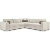 Newnan Corner Sofa - Beige, Fabric