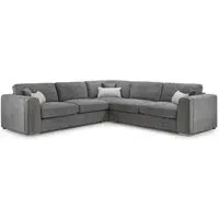Newnan Corner Sofa - Grey, Fabric