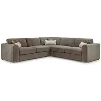 Newnan Corner Sofa - Mocha, Fabric