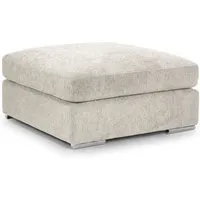 Newnan Fabric Foot Stool - Beige alternate view