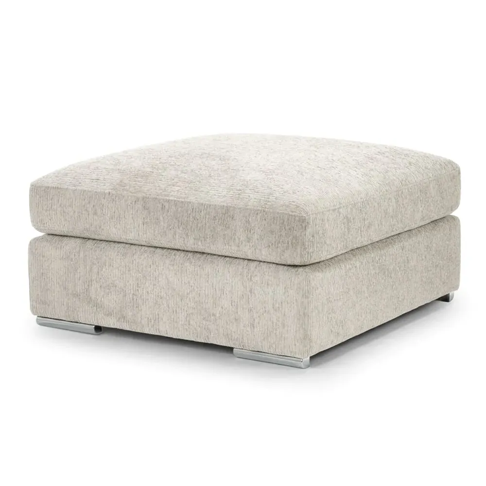 Newnan Fabric Foot Stool - Beige product