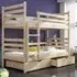 Newry Bunk Bed with Storage - Pine, Wood