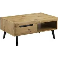 Newry Coffee Table with Storage - Artisan Oak