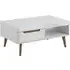 Newry Coffee Table with Storage - White