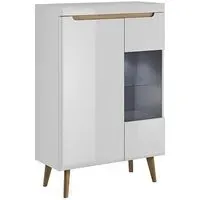 Newry Display Cabinet - White