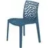 Nicole Side Chair - Blue, Polypropylene