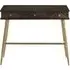 Nikawiy Console Table with Storage Drawers - Grey, Mango Wood