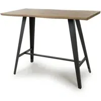 Niles Curved Bar Table - Natural, MDF