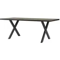 Niles Dining Table - Smoked Oak, Engineered Wood