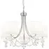 Nina 5 Light Ceiling Light - Chrome, Crystal