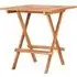 Nitra Folding Bistro Table - Natural, Teak Wood
