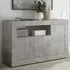 Nitro 3-Door Sideboard - Cement, Wood