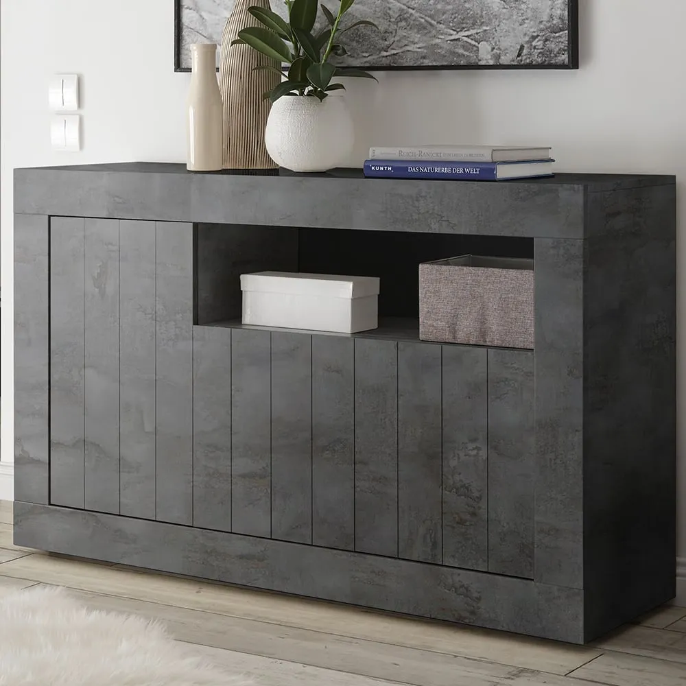 Nitro 3-Door Sideboard - Oxide