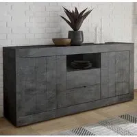 Nitro Sideboard with 2 Doors 2 Drawers - Oxide