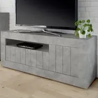 Nitro TV Stand with Storage - Cement, Wood
