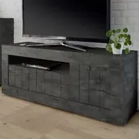 Nitro TV Stand with Storage - Oxide, Wood