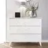 Nivea 3-Drawer Chest - Serigraphy White