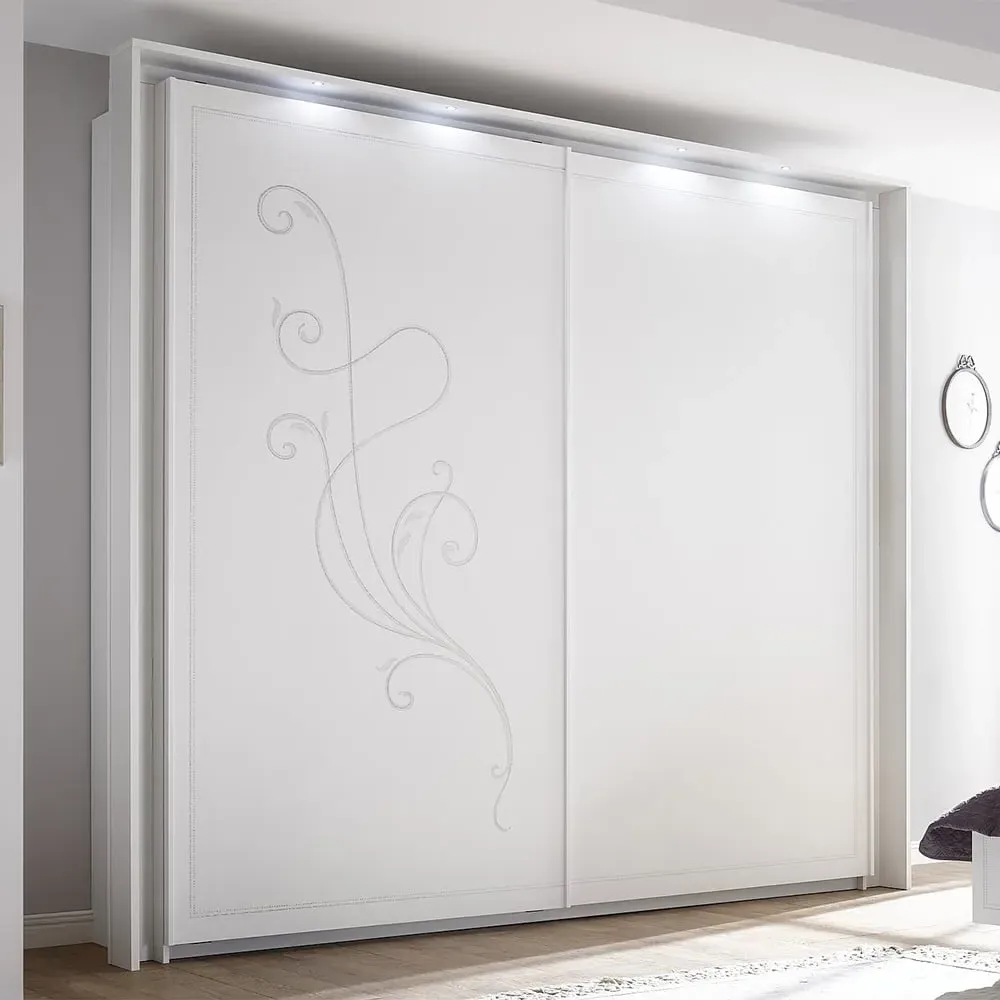 Nivea Wardrobe with LED - Serigraphy White