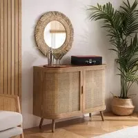 Nixa 2-Door Sideboard - Oak, MDF alternate view