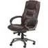 Nobbler High Back Executive Chair with Tilt - Brown, Leather